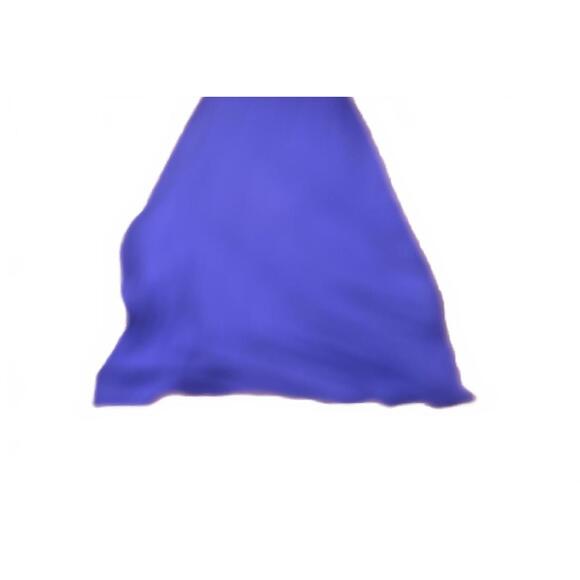 Sleeveless Blue High Neck Dress - Picture 4 of 7